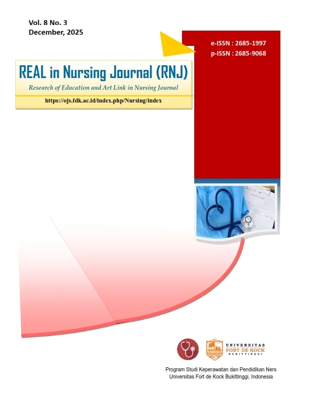 					View Vol. 8 No. 3 (2025): REAL in Nursing Journal
				